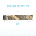 Cargar la imagen en la vista de la galería, Icelandic+ Cod Skin 10" Long Chew Stick