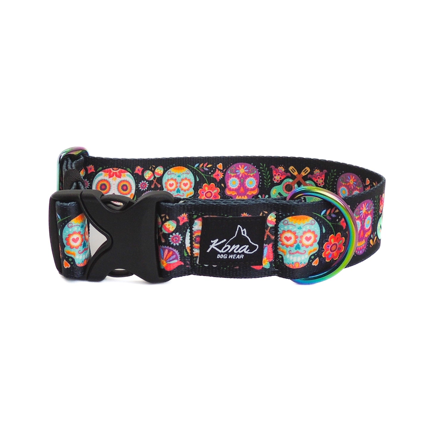 Calavera Buckle Collar