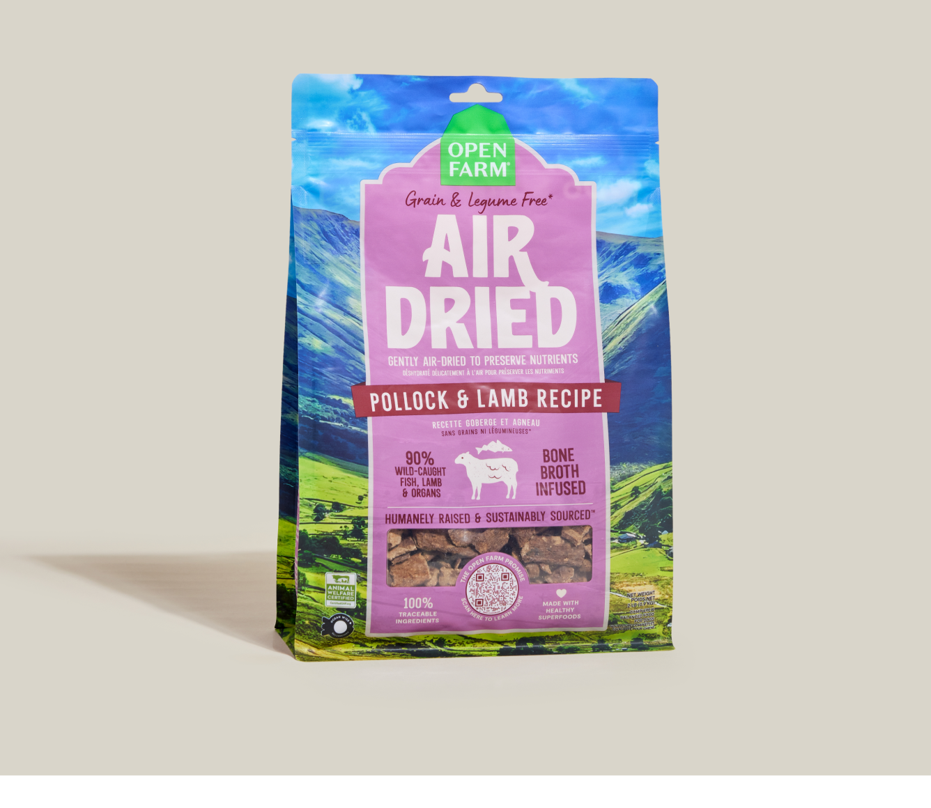 Open Farm Air Dried Pollock & Lamb