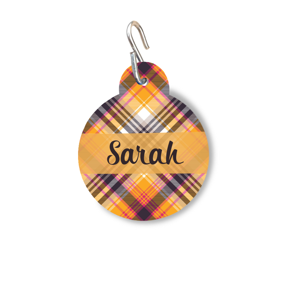 Preppy Puppy ID Tag