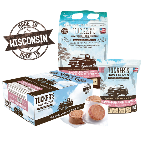 Tucker's Frozen Raw Dog Food - Salmon & Pumpkin