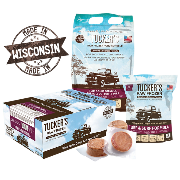 Tucker's Frozen Raw Dog Food - Turf & Surf