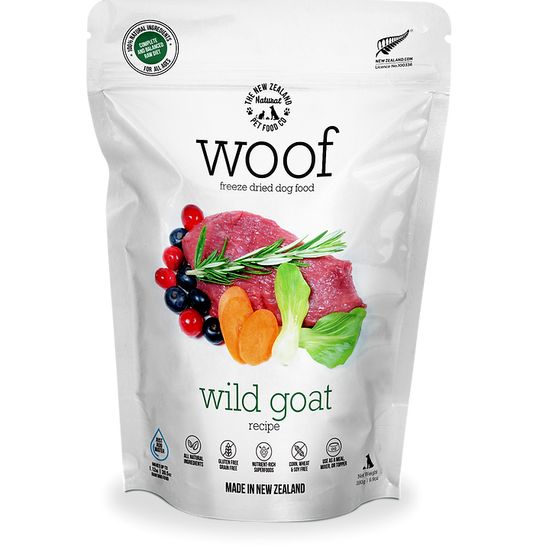 New Zealand Freeze Dried Dog Food - Wild Goat