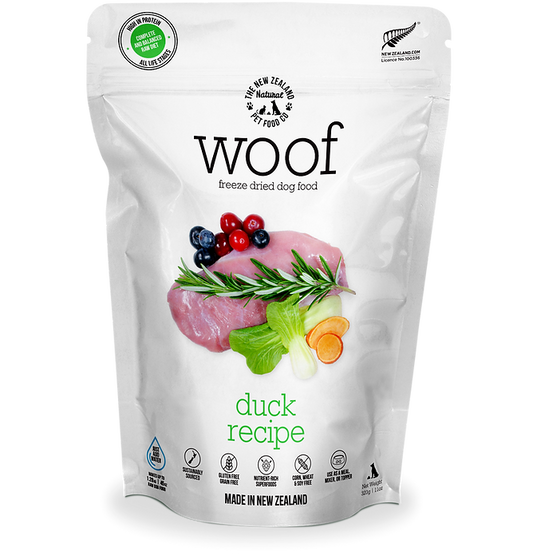 New Zealand Freeze Dried Dog Food - Duck