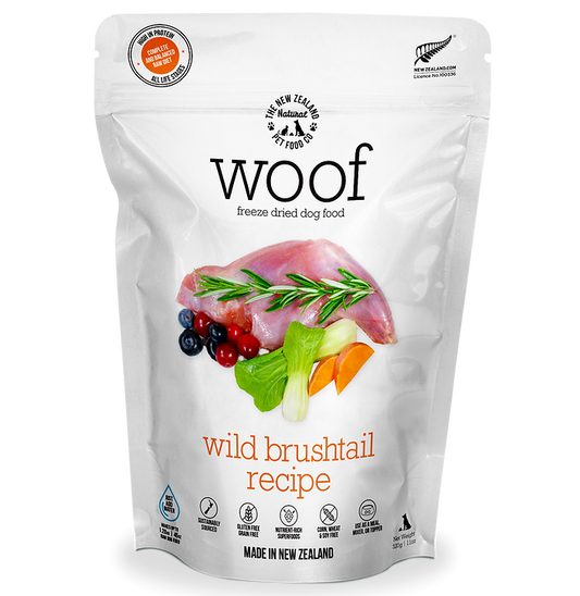 New Zealand Freeze Dried Dog Food - Brushtail