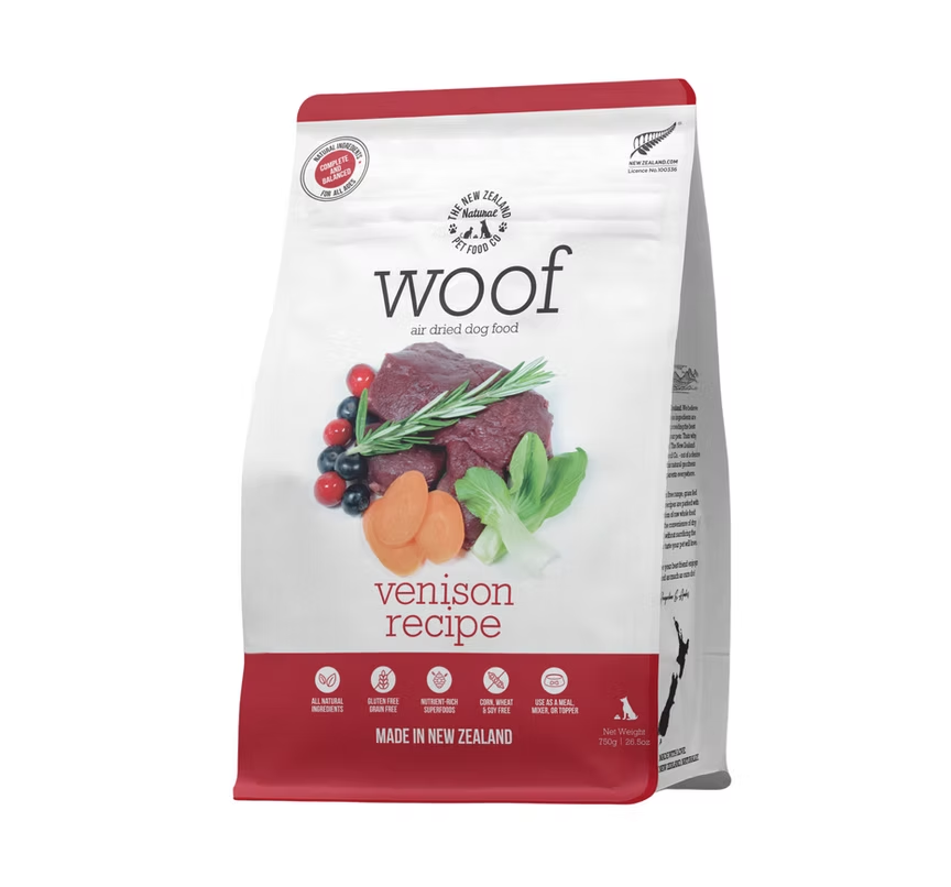 New Zealand Air Dried Dog Food - Venison