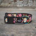 Load image into Gallery viewer, Calavera Buckle Collar