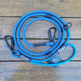 Charger l'image dans la visionneuse de la galerie, Laisse en corde mains libres framboise bleue