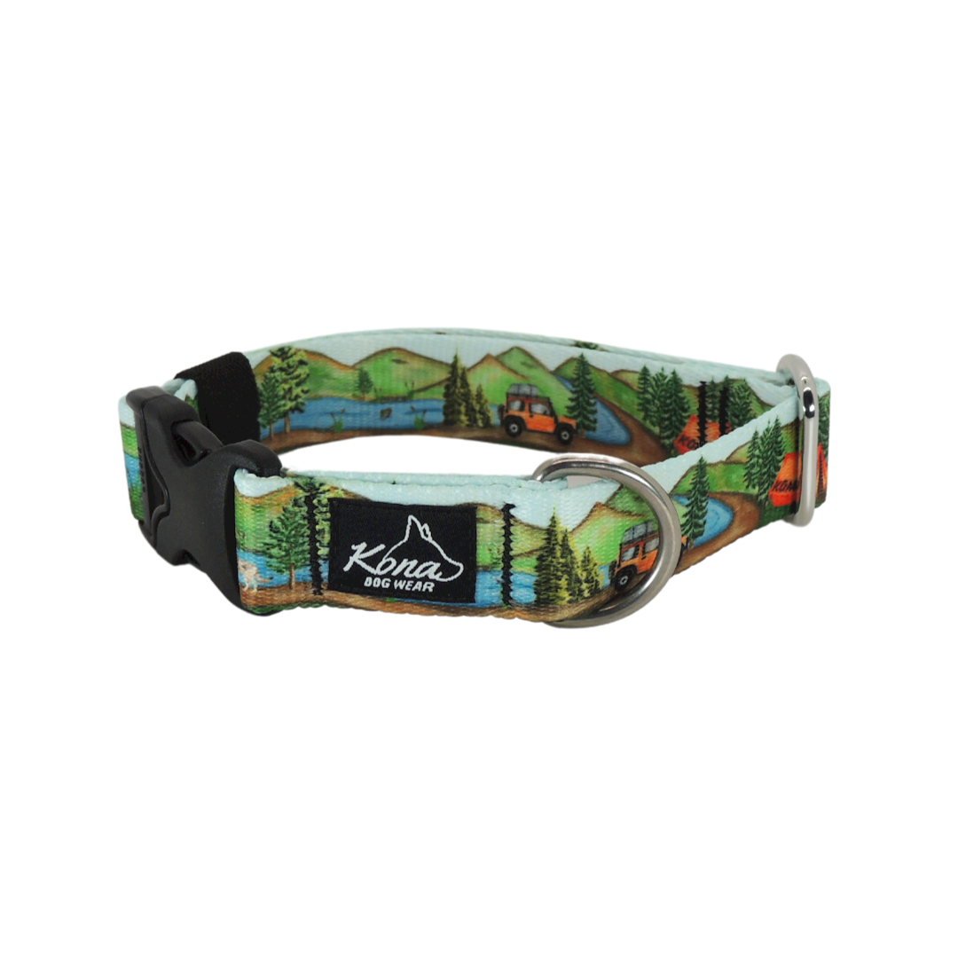 Collar con hebilla de pico de lobo