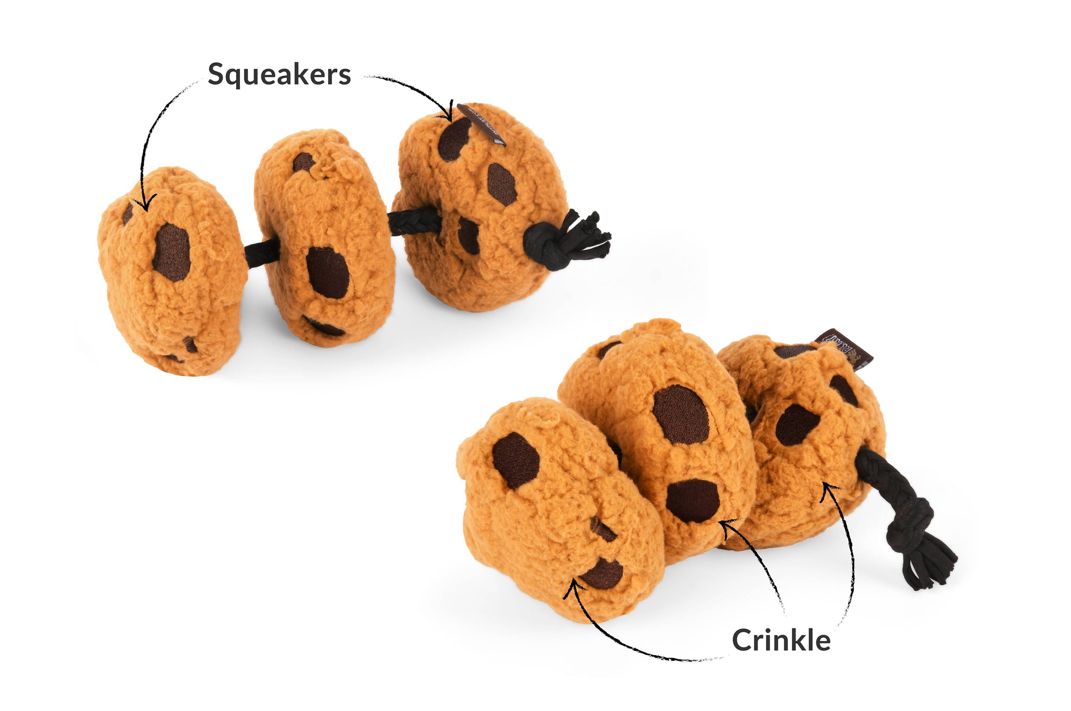 Pup Cup Cafe Plush Dog Toys