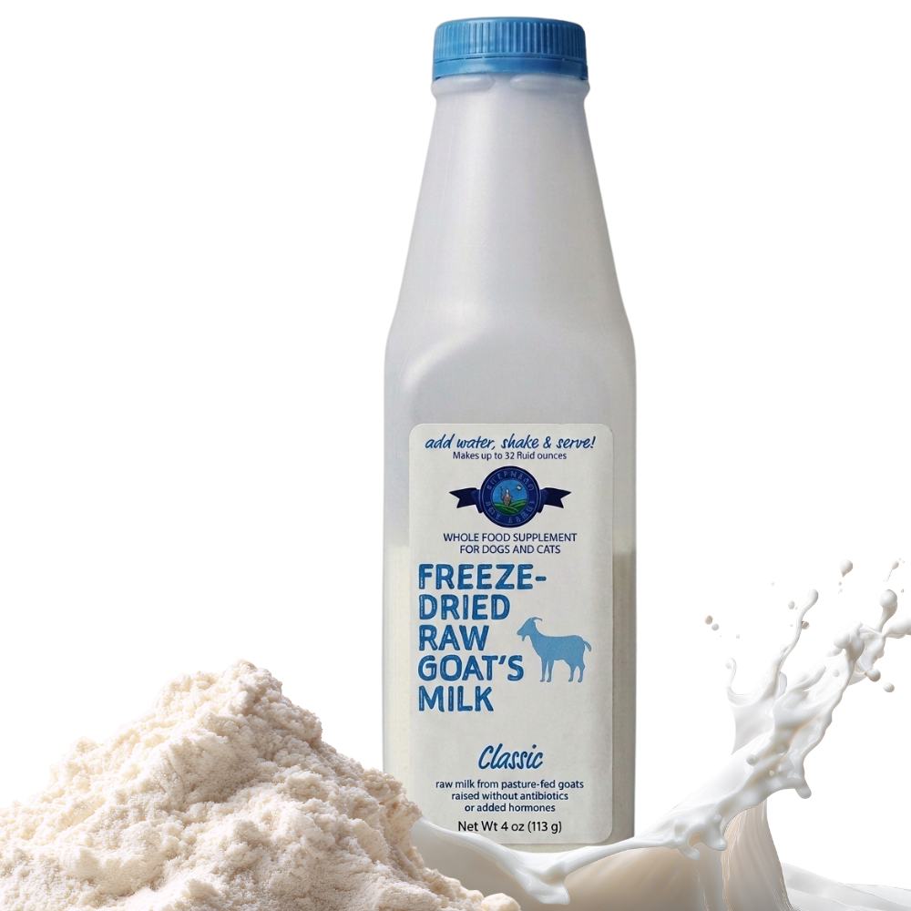 Freeze-Dried Raw Goat Milk Topper- Classic