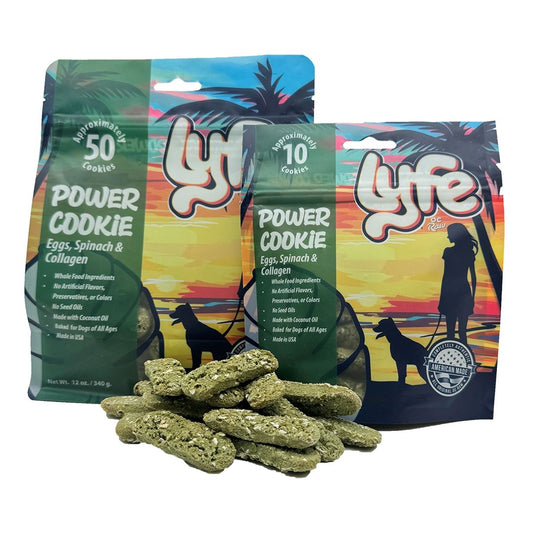 Lyfe Egg Spinach & Collagen Power Cookies