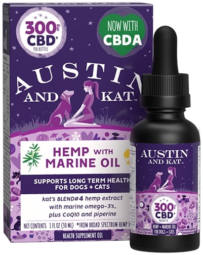 Austin + Kat Hemp & Salmon Oil