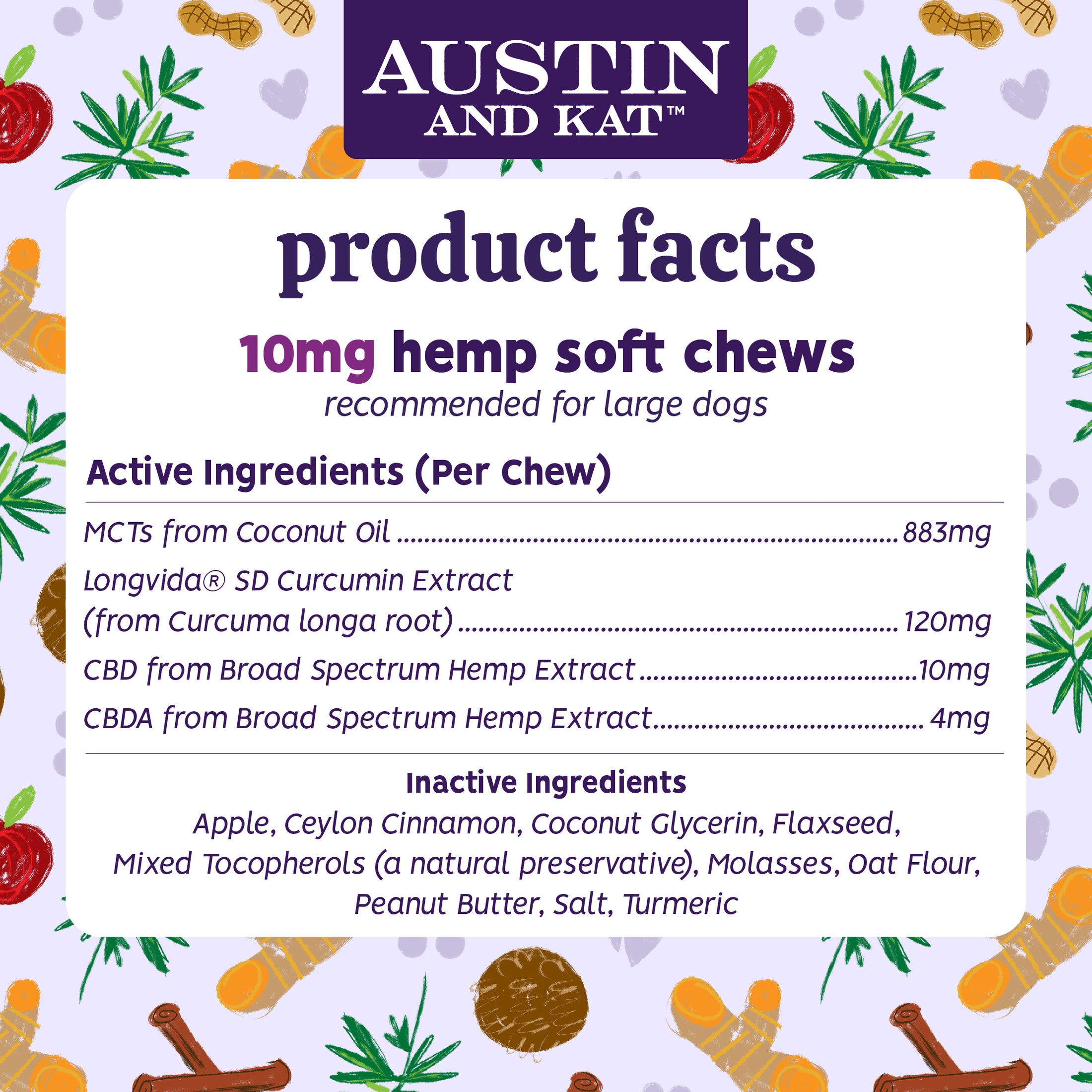 Austin + Kat Classic CBD Chews