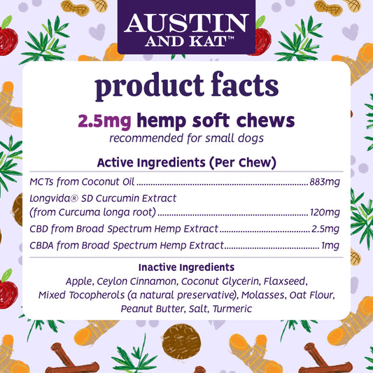 Austin + Kat Classic CBD Chews