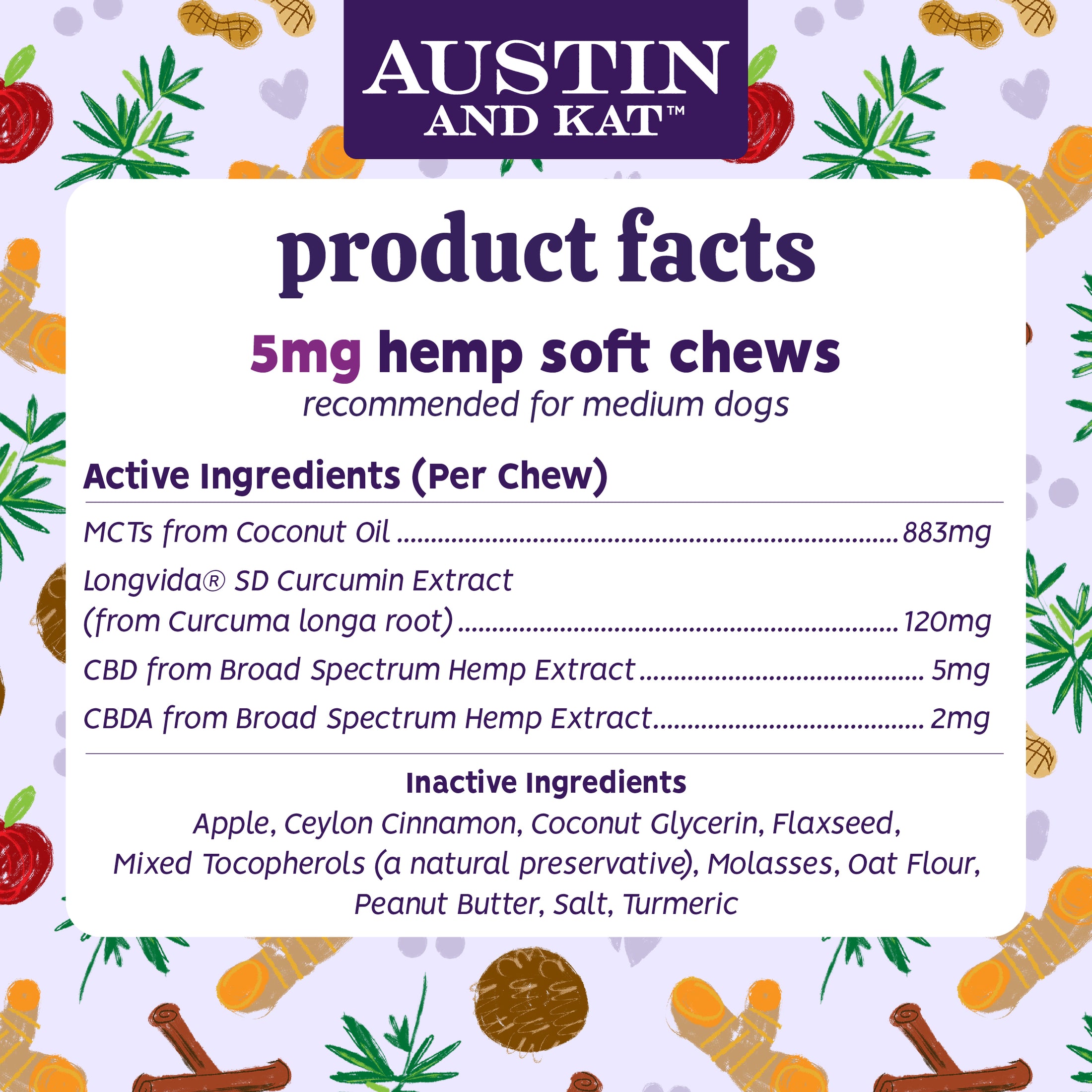 Austin + Kat Classic CBD Chews