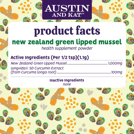 Austin + Kat Green Lipped Mussel Powder