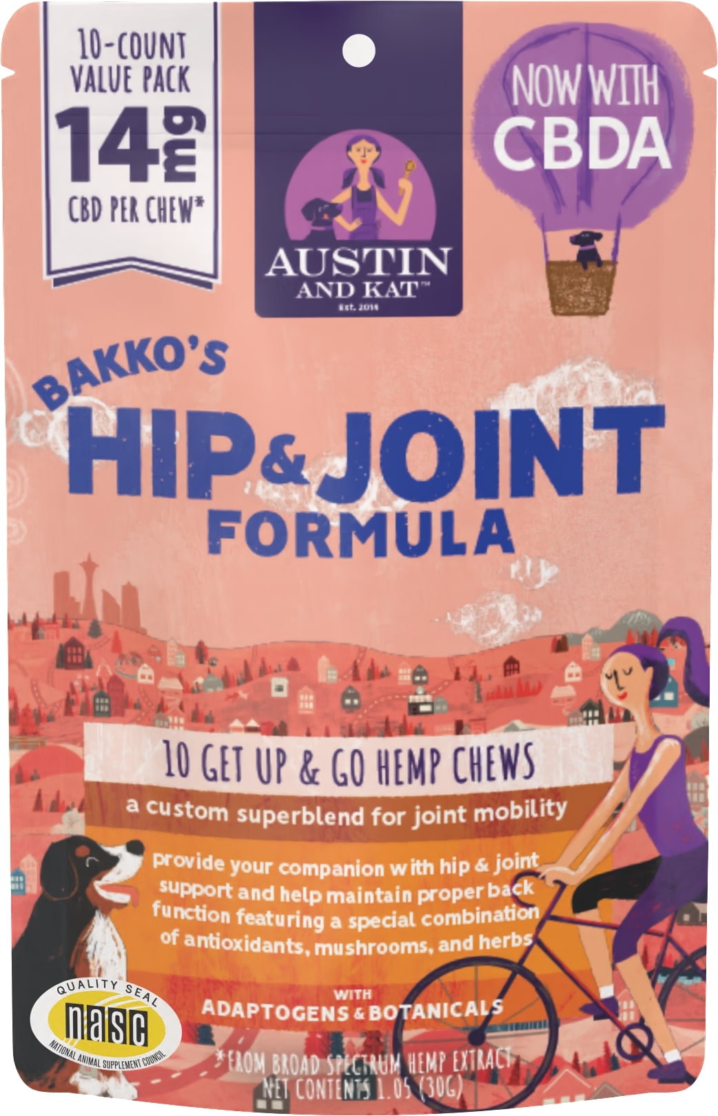 Austin + Kat Hip & Joint CBD Chews