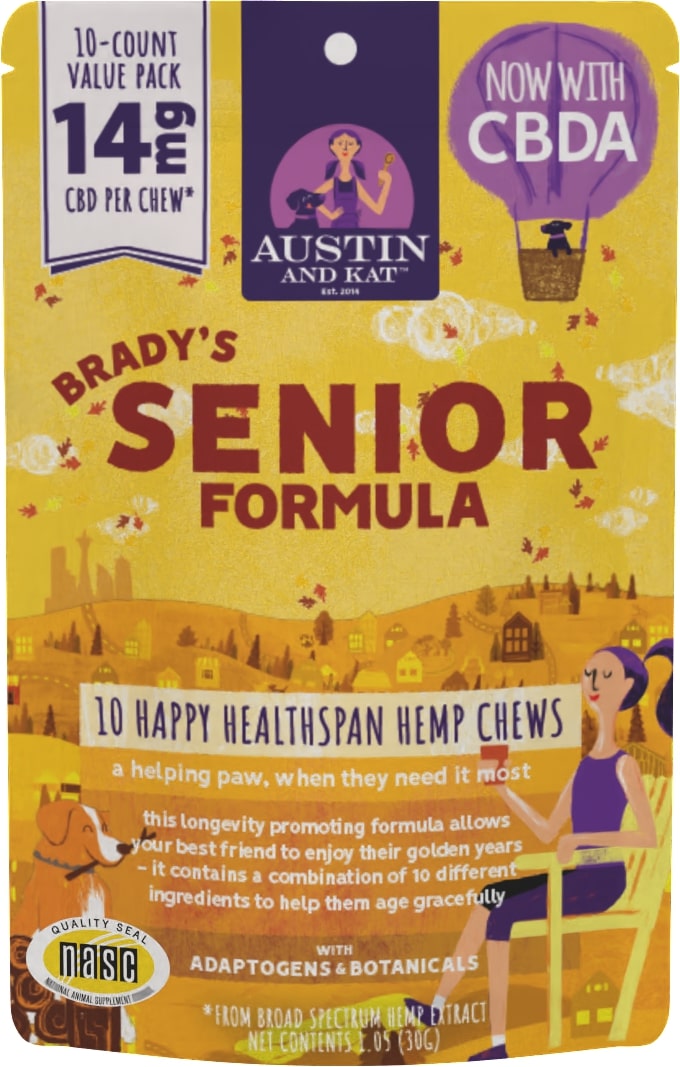 Austin + Kat Senior CBD Chews