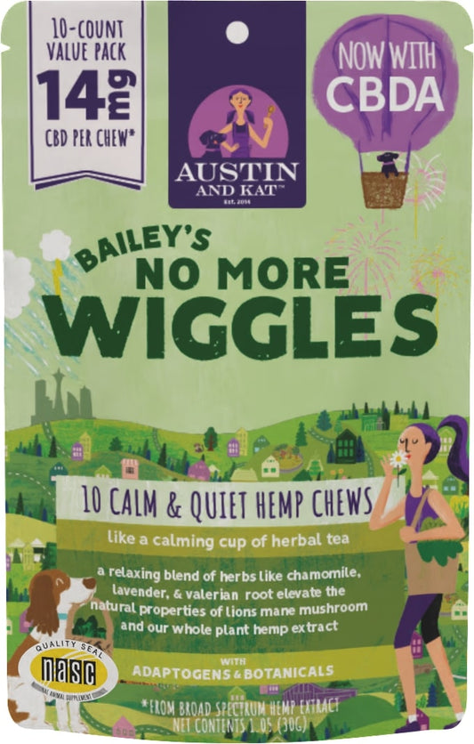 Austin + Kat No More Wiggles CBD Chews