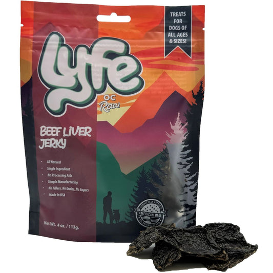 Lyfe Beef Liver Jerky