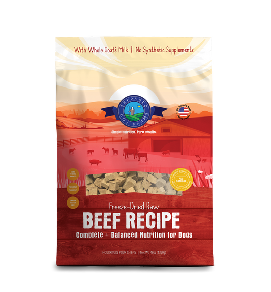 Freeze Dried Beef Recipe for Dogs