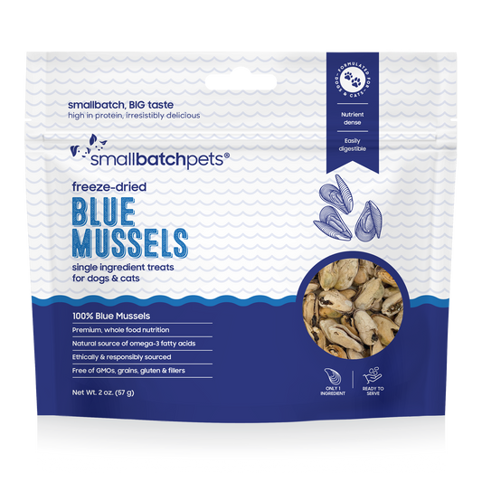 Smallbatch Freeze Dried Blue Mussles