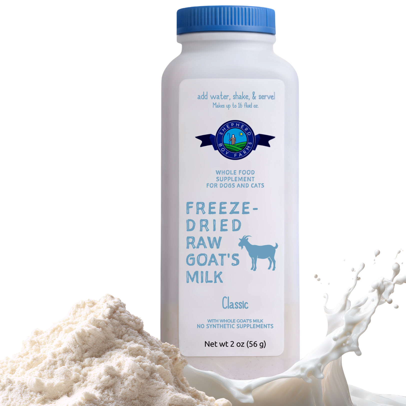 Freeze-Dried Raw Goat Milk Topper- Classic
