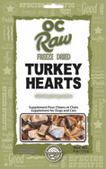 Load image into Gallery viewer, OC Raw Freeze Dried Turkey Hearts
