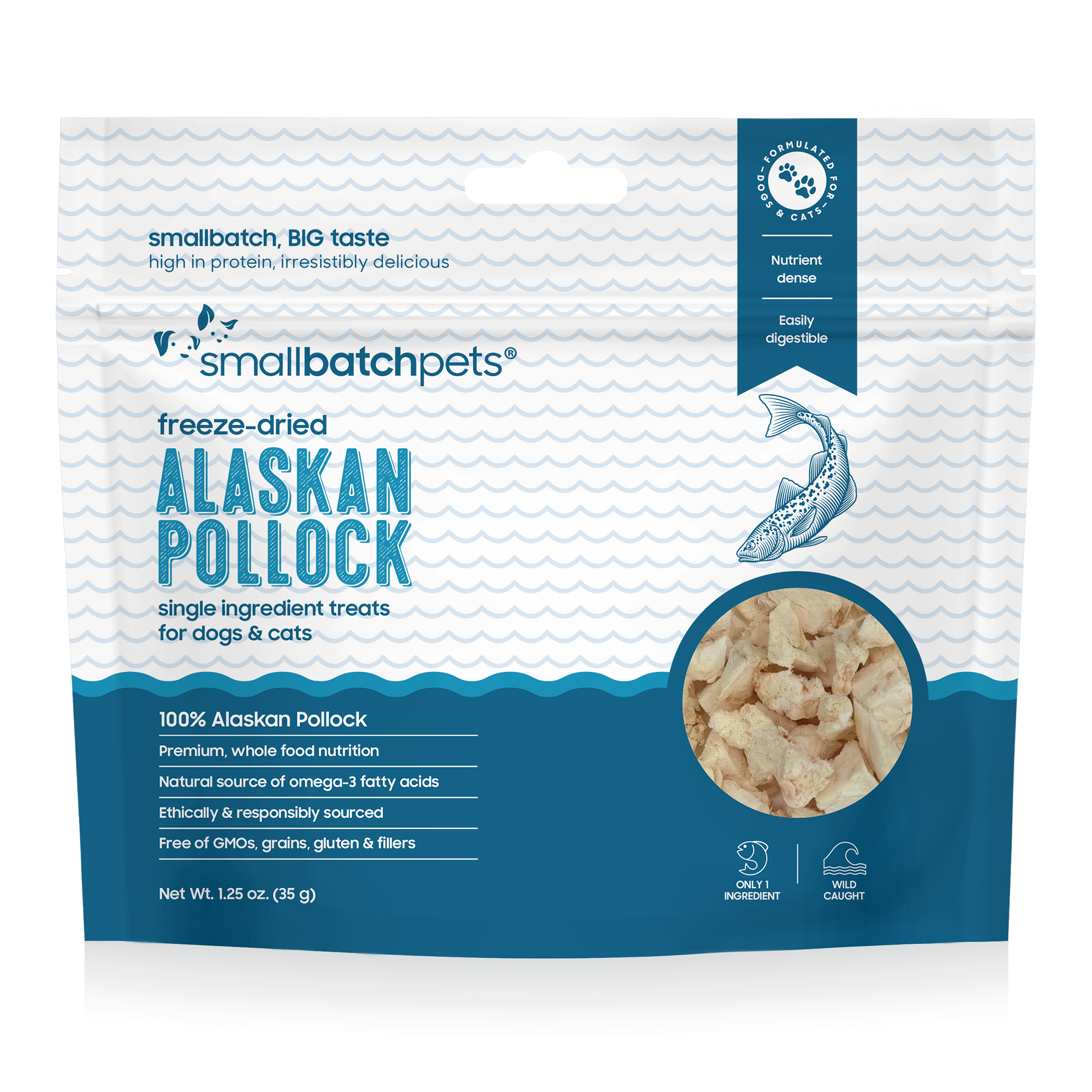 Smallbatch Freeze Dried Pollock