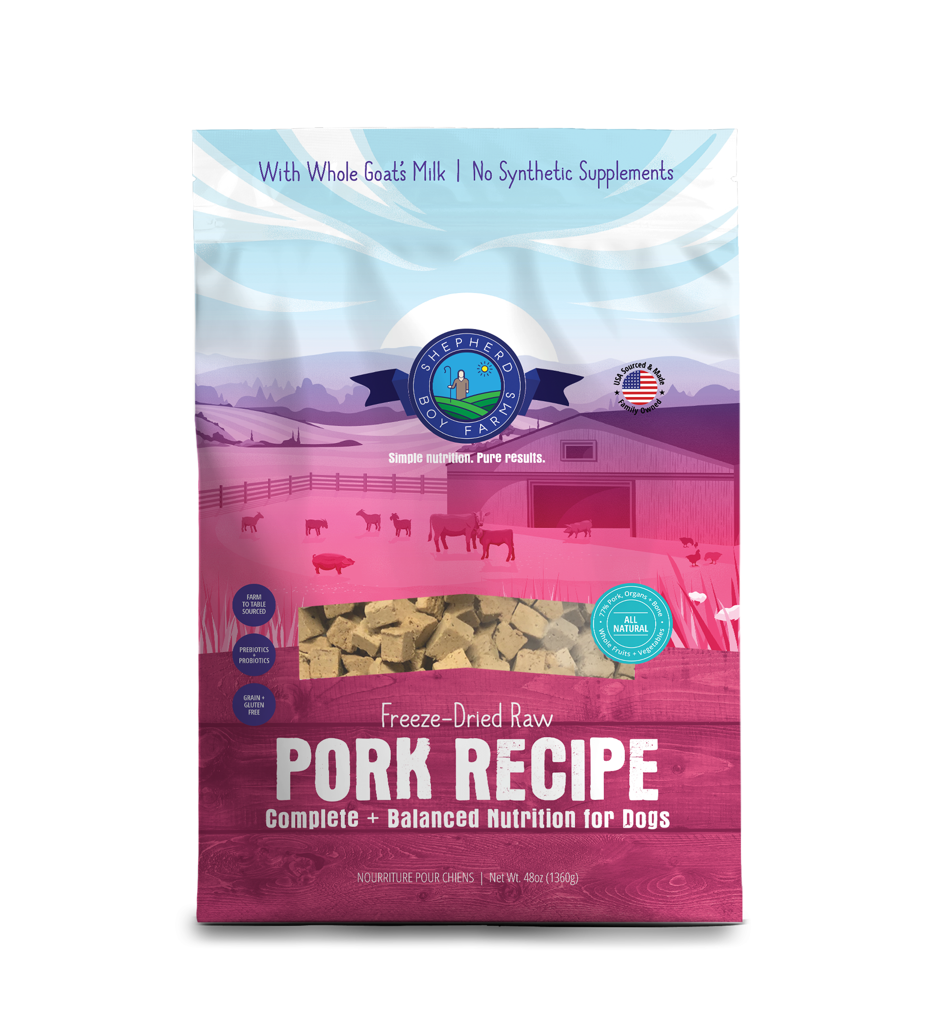 Freeze Dried Pork Recipe for Dogs