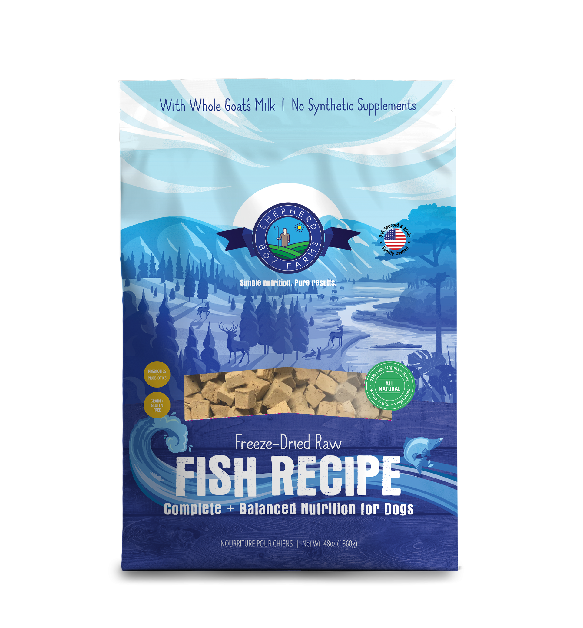 Freeze Dried Fish Medley Recipe for Dogs