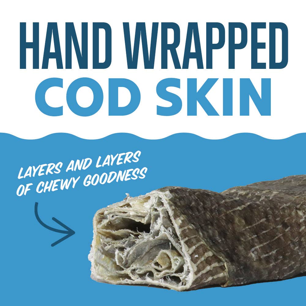 Icelandic+ Cod Skin 5" Short Chew