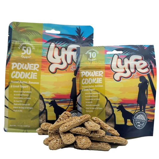 Lyfe Peanut Butter Banana Power Cookies