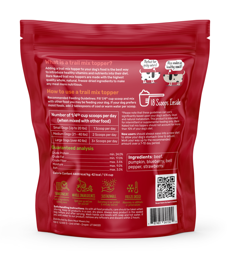 Bare Naked Freeze Dried Raw Topper