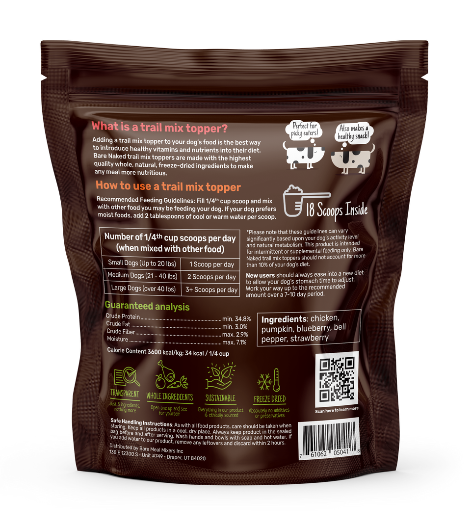 Bare Naked Freeze Dried Raw Topper