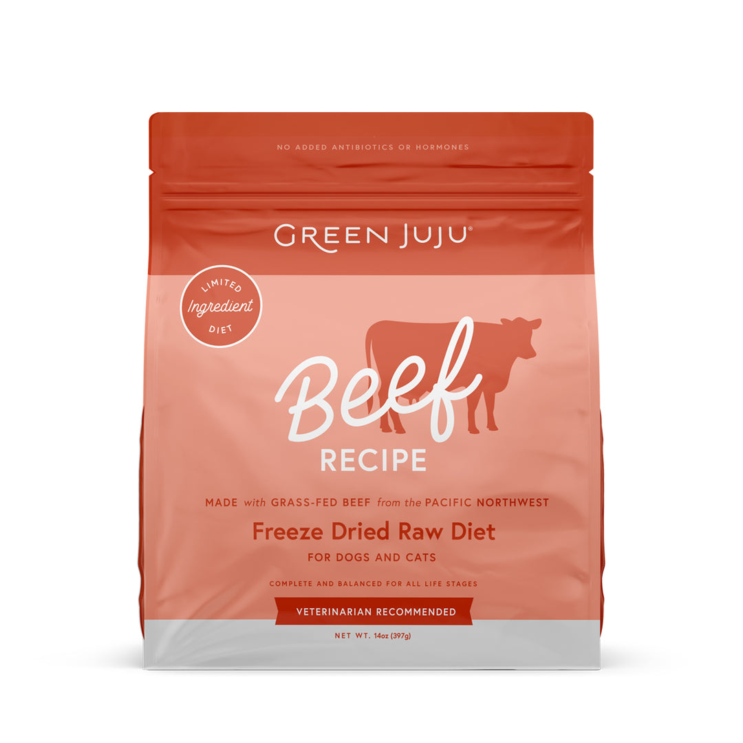 Green Juju Freeze Dried Dog Food - Beef