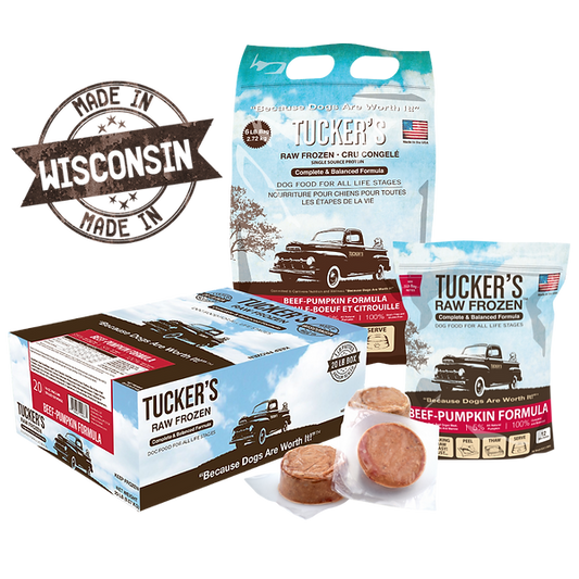 Tucker's Frozen Raw Dog Food - Beef & Pumpkin