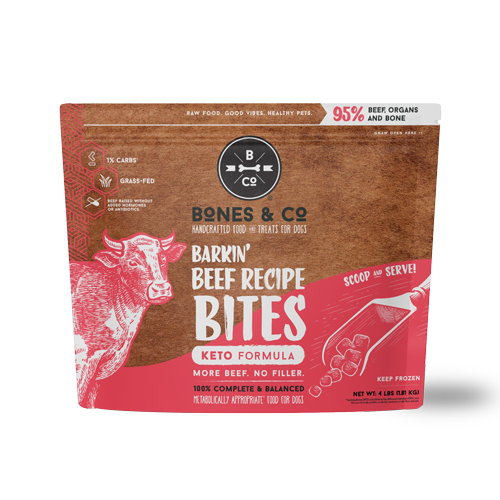 Bones & Co Frozen Raw Dog Food - Beef
