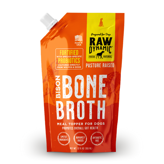 Raw Dynamic Frozen Bone Broth - Bison