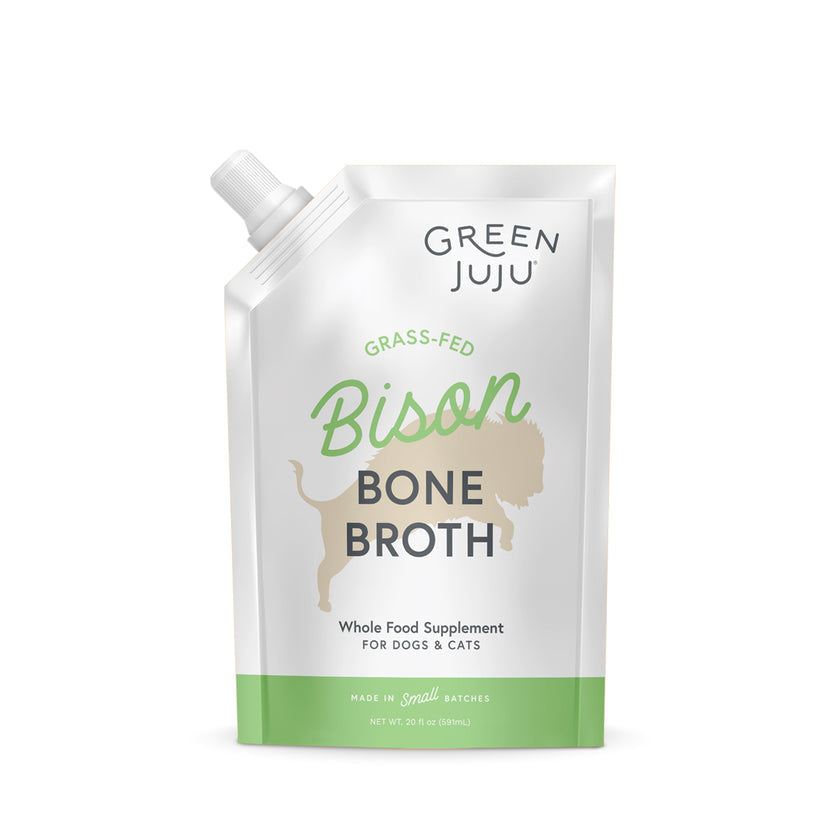 Green Juju Frozen Bone Broth - Bison