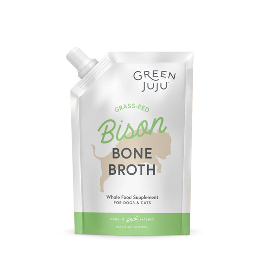 Green Juju Frozen Bone Broth - Bison