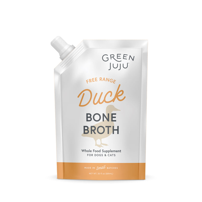 Green Juju Frozen Bone Broth - Duck