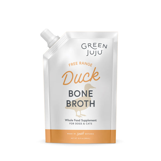 Green Juju Frozen Bone Broth - Duck