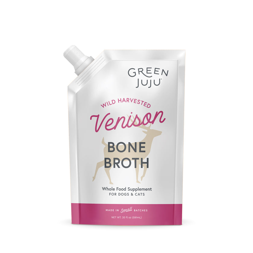 Green Juju Frozen Bone Broth - Venison