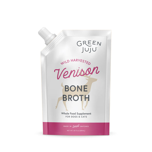 Green Juju Frozen Bone Broth - Venison