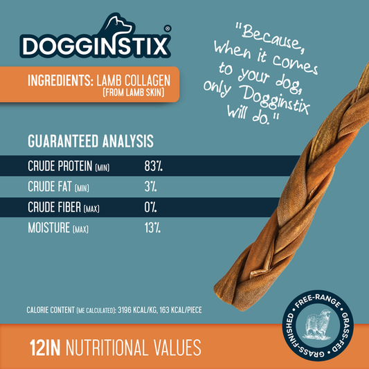 Braided Lamb Collagen Chew
