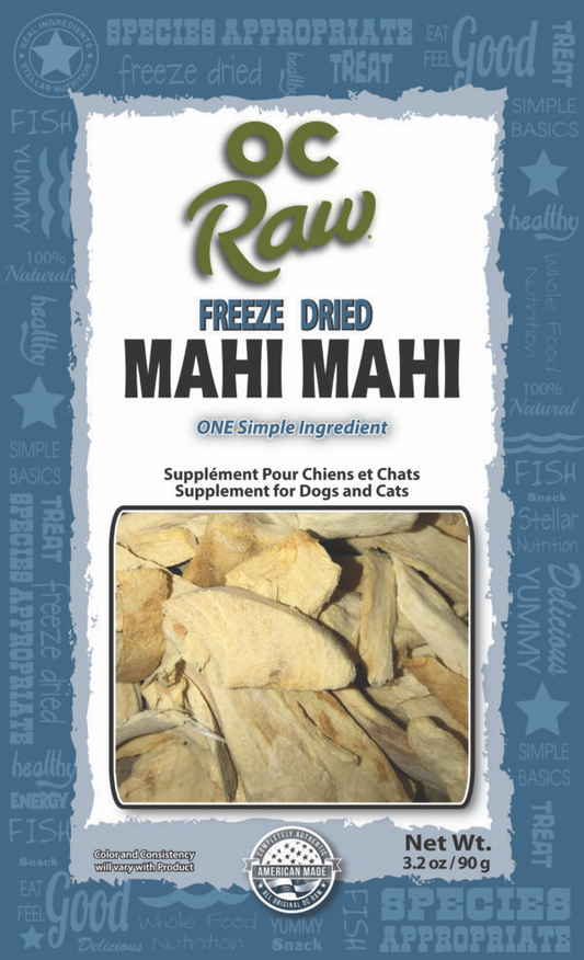 OC Raw Freeze Dried Maui Mahi