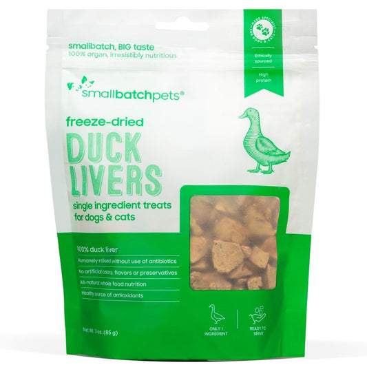 Smallbatch Freeze Dried Duck Liver