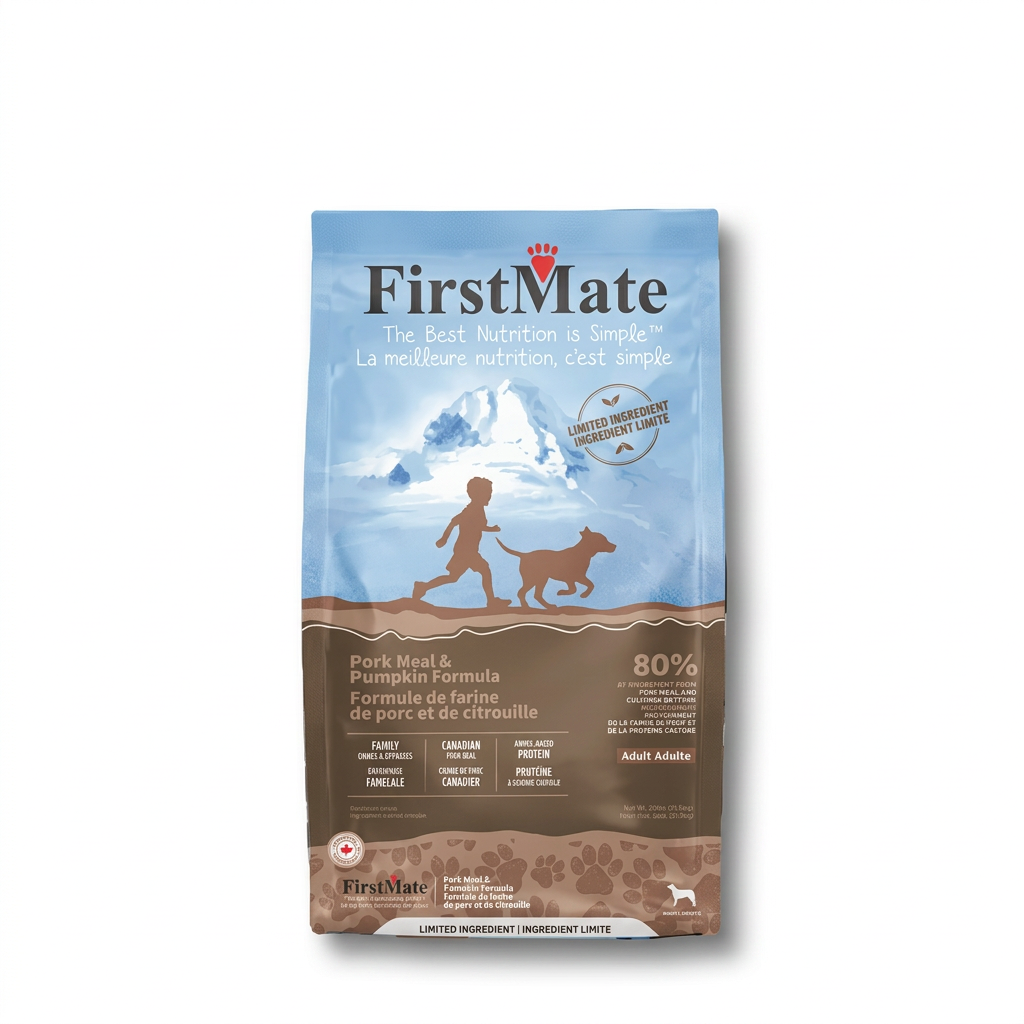FirstMate Pork & Pumpkin Kibble